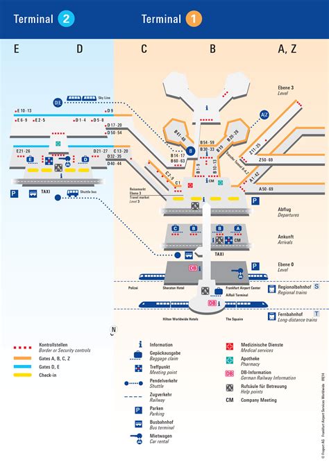 frankfurt airport store directory